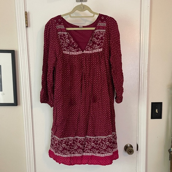 Old Navy Dresses & Skirts - Old Navy Boho Long Sleeve Dress XL Tall